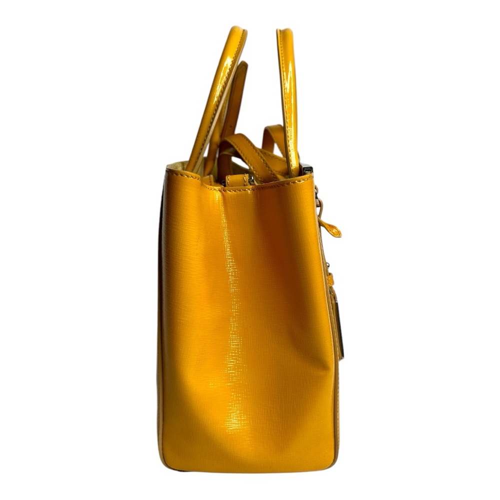 Fendi Yellow Leather 2Jours 2way Crossbody Tote Bag 920FF51 - Picture 2 of 16